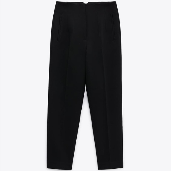 NWT. Zara Black High Waisted Pants. Size S. - Picture 7 of 11